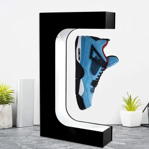 levitating sneaker stand